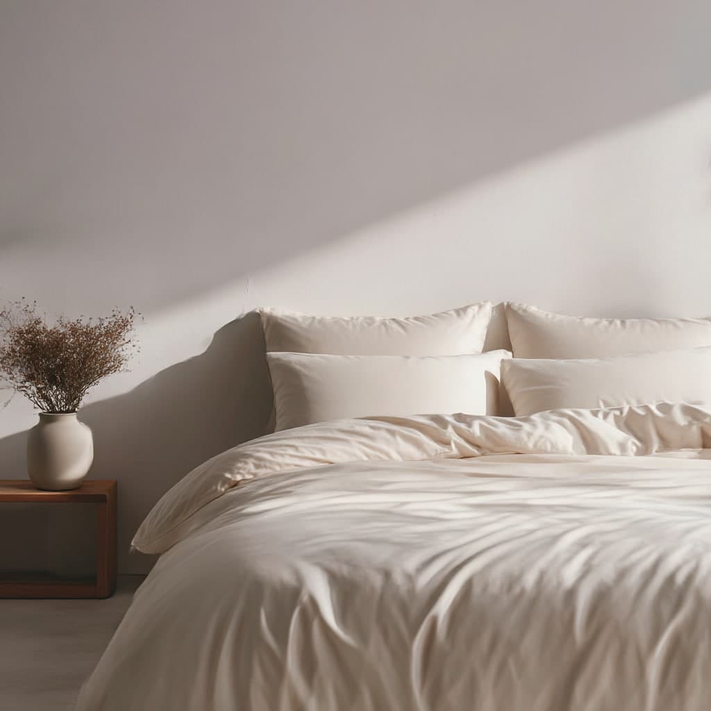 Dormitorio sereno con ropa de cama Velleira