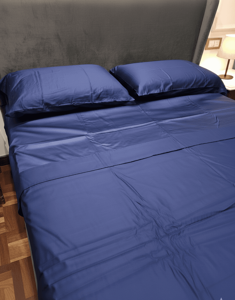 Silvia con sábanas Velleira