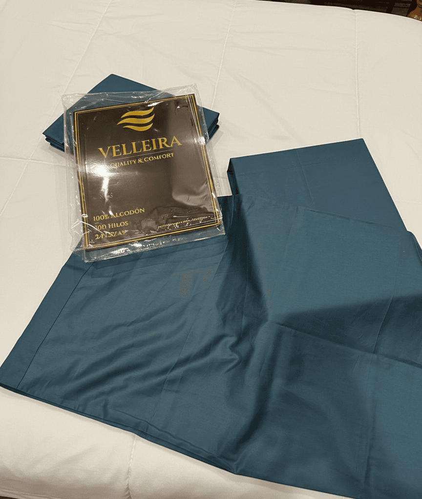 Daiana con sábanas Velleira